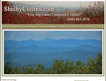 Tablet Screenshot of ga-mountain-property.com